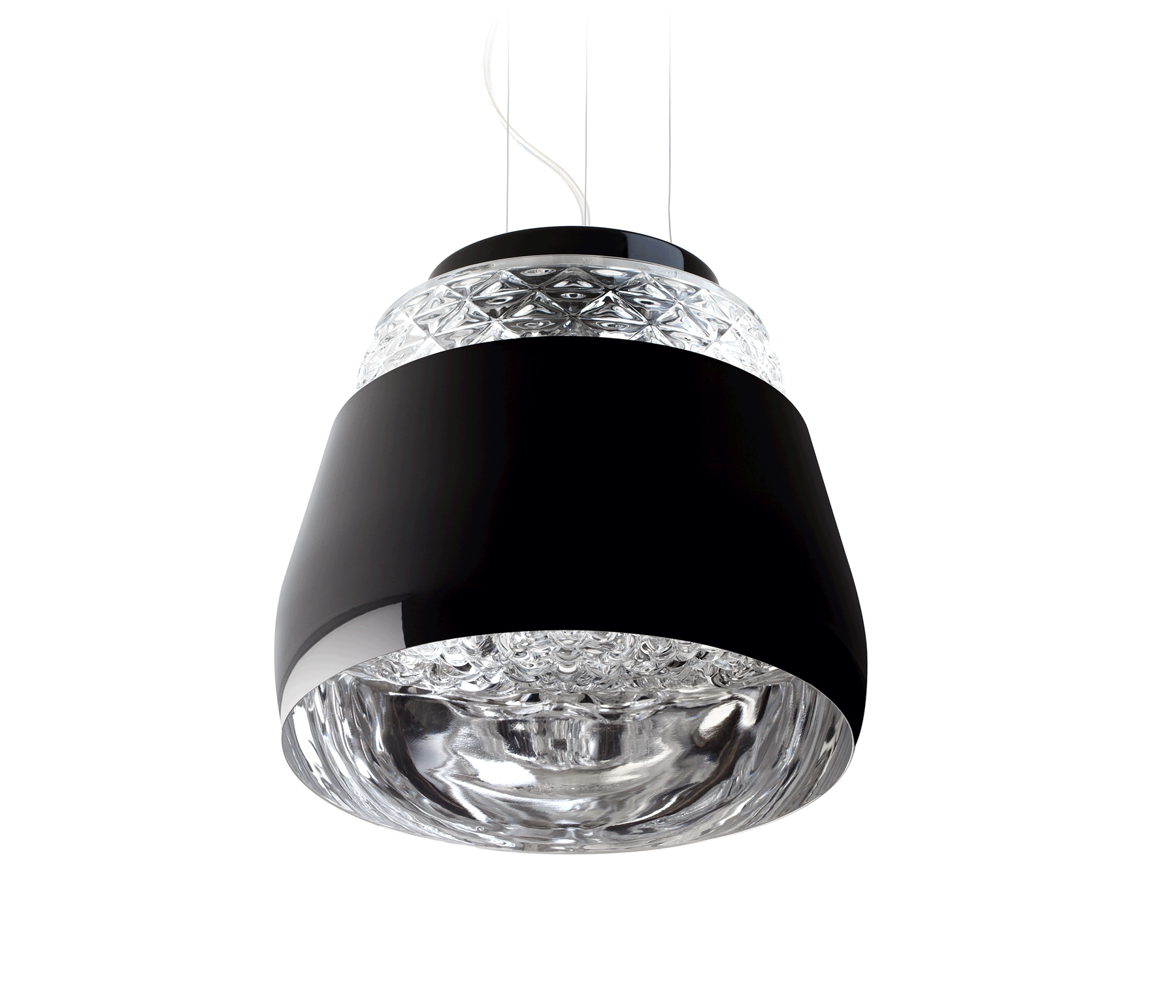 Moooi Valentine Pendelleuchte schwarz klein