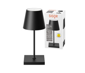 Sigor Nuindie Mini Akku-Tischleuchte LED schwarz