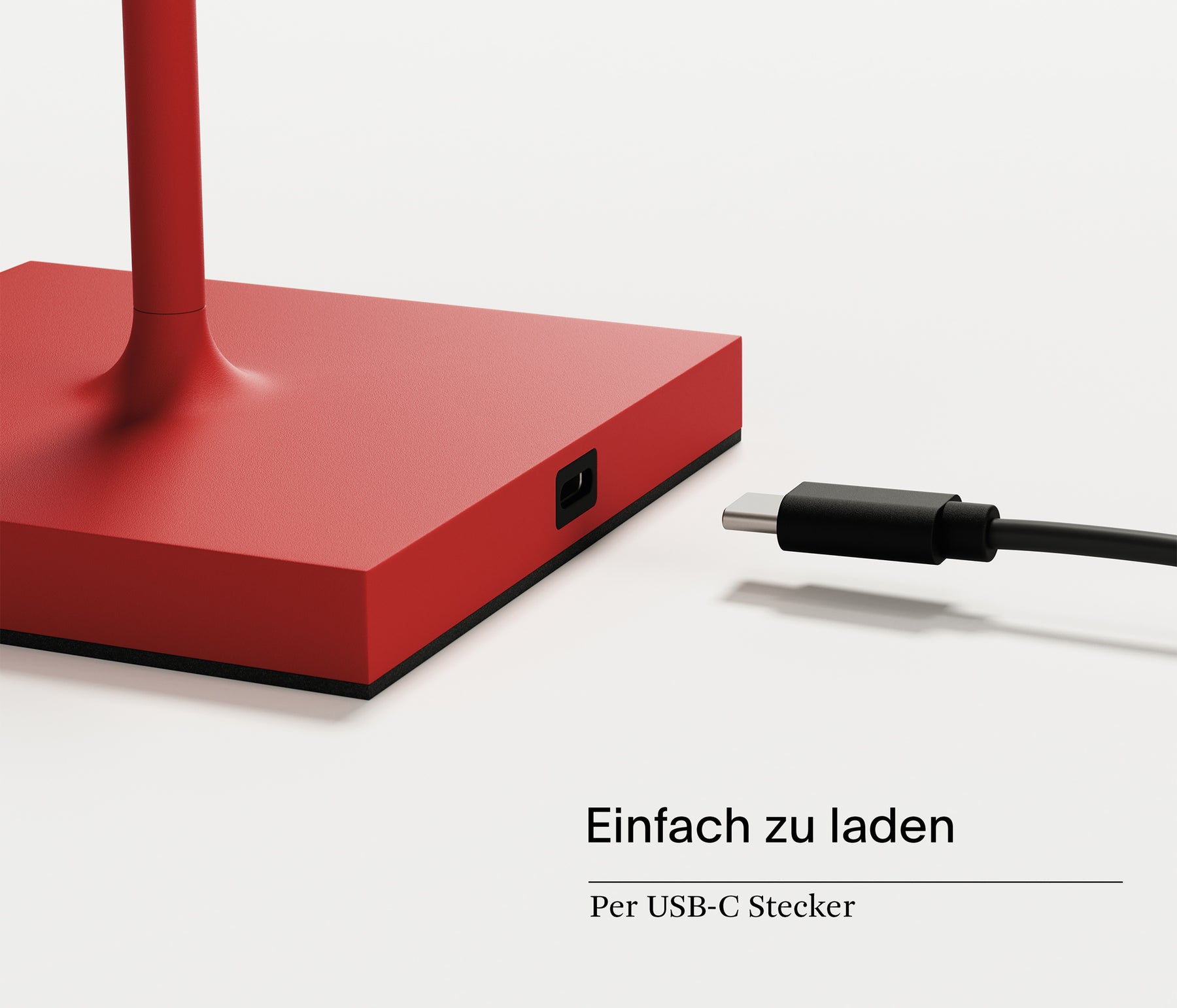 Sigor Nuindie Mini Akku-Tischleuchte LED rot