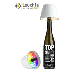 Sompex TOP 2.0 Akku-Flaschenleuchte LED weiß