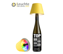 Sompex TOP 2.0 Akku-Flaschenleuchte LED gelb