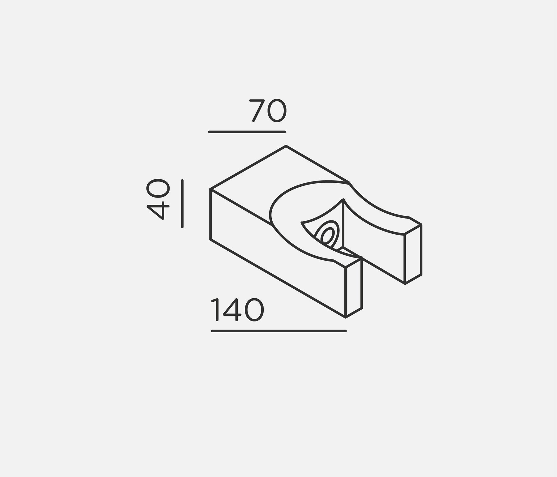 IP44.DE shot hook Strahler LED