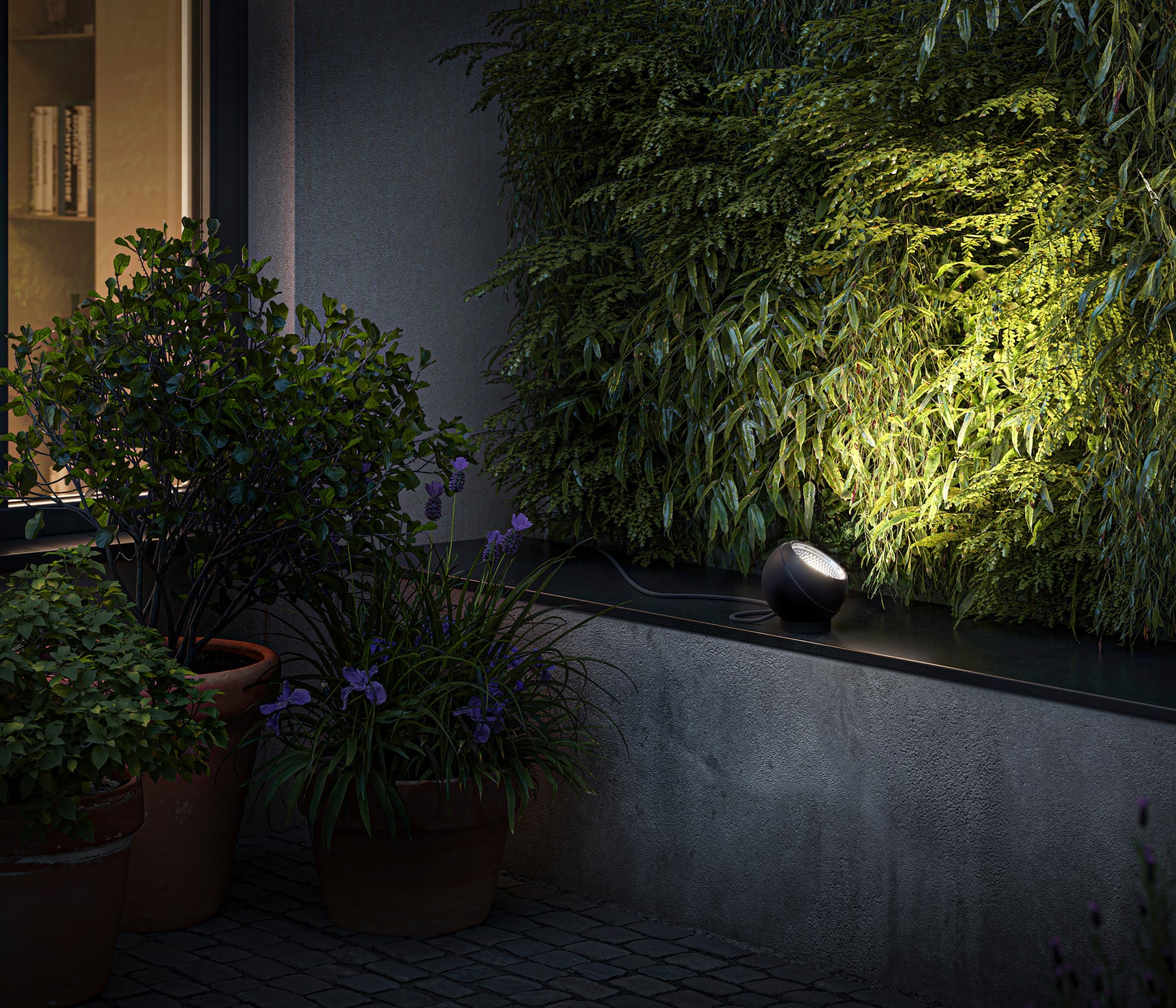 IP44.DE shot Strahler Ring LED Terrasse