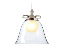 Moooi Bell Lamp S Pendelleuchte transparent / weiß