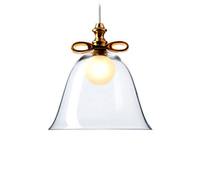 Moooi Bell Lamp Pendelleuchte transparent / gold
