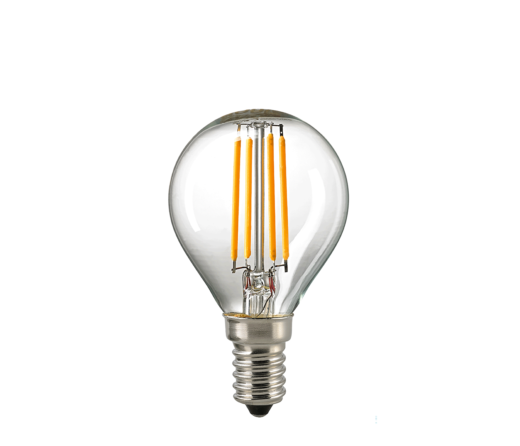 Sigor LED Kugellampe Filament Klar 2,5 W E14