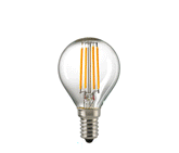 Sigor LED Kugellampe Filament Klar 4,5 W E14