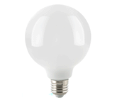 Sigor LED Globelampe Filament 95 mm Opal 7 W E27
