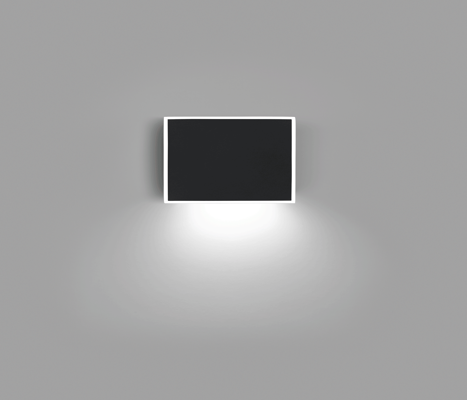 Vibia Alpha Wandleuchte LED schwarz / chrom