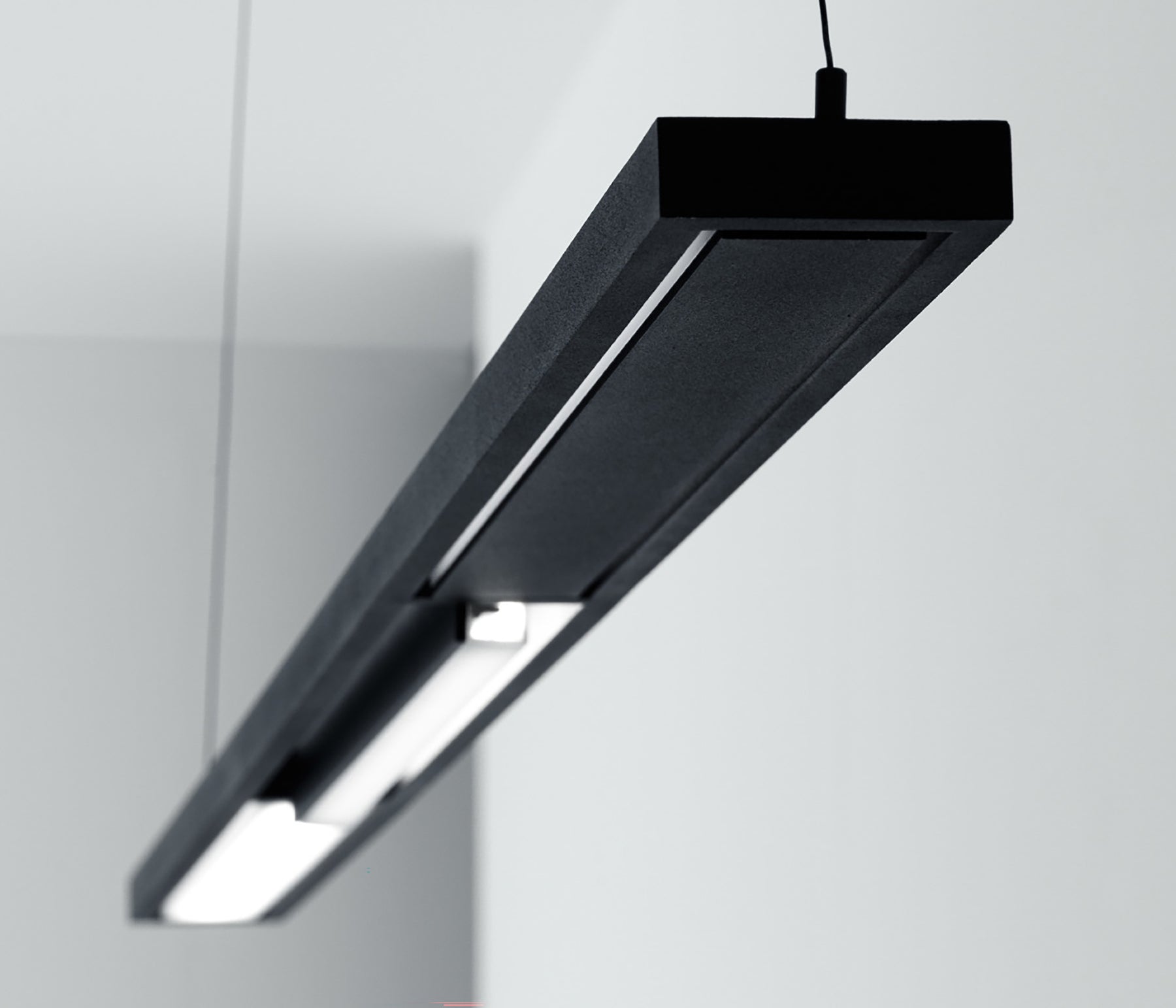 Stilnovo - Linea Light Tablet Pendelleuchte LED schwarz