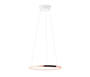 Stilnovo - Linea Light Hinomaru Ø 48 cm Pendelleuchte roségold LED