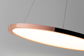 Stilnovo - Linea Light Hinomaru Ø 48 cm Pendelleuchte roségold LED