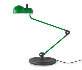 Stilnovo - Linea Light Topo Schreibtischleuchte grün Sockel