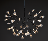 Moooi Heracleum III Small Pendelleuchte nickel LED