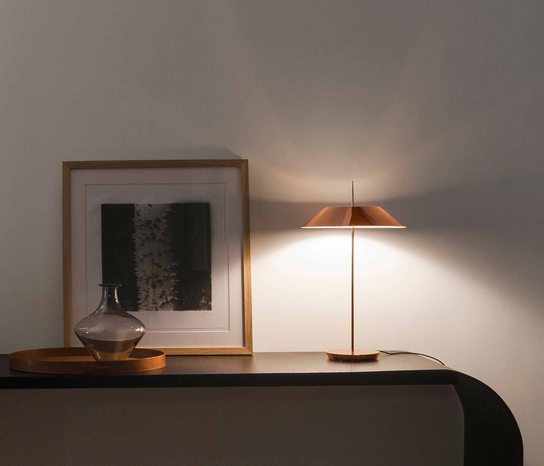 Vibia Mayfair Tischleuchte LED Wohnzimmer