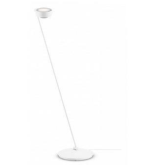 Occhio Sento lettura Stehleuchte 125 cm weiß matt rechts vom Objekt LED