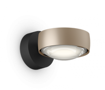 Occhio Sento verticale up Wandleuchte gold matt schwarz matt LED