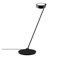 Occhio Sento tavolo Tischleuchte 80 cm blackphantom schwarz matt links vom Objekt LED