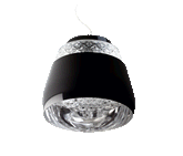 Moooi Valentine Pendelleuchte schwarz klein