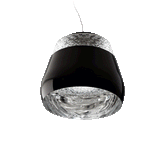 Moooi Valentine Pendelleuchte schwarz groß