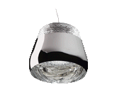 Moooi Valentine Pendelleuchte Silber groß